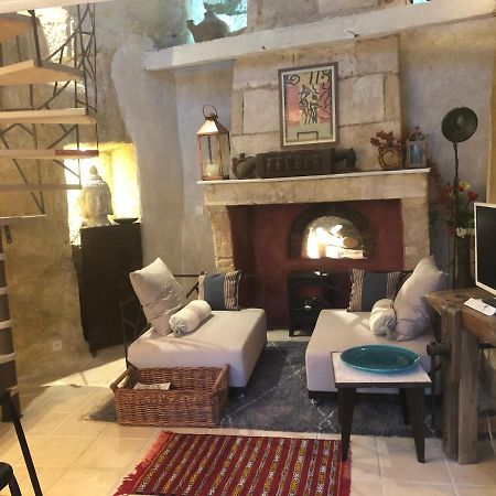 Troglodyte Loft 2 Leilighet Thoré-la-Rochette Eksteriør bilde