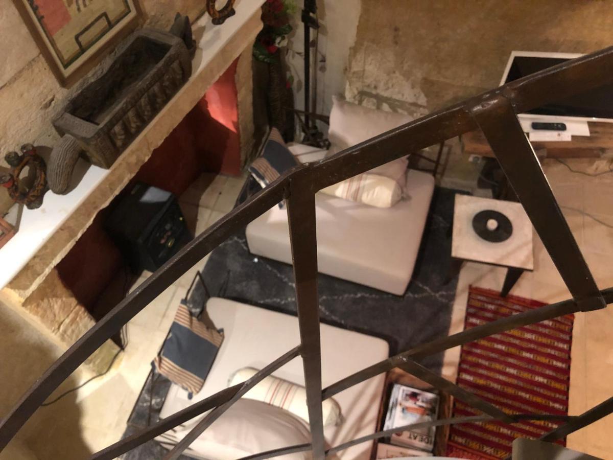 Troglodyte Loft 2 Leilighet Thoré-la-Rochette Eksteriør bilde